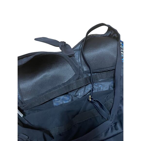 Inches‎ Off Women's 20 Black Blue Color Black Swim Babydoll A Line Dress NWT - Picture 8 of 8